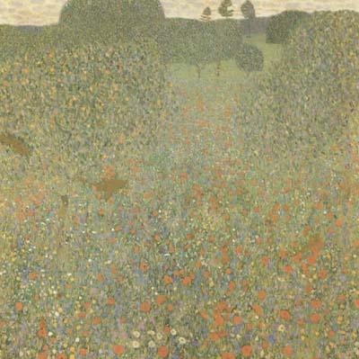 Gustav Klimt Poppy Field (mk20) oil painting image